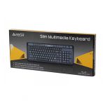 کیبورد با سیم ای فور تک مدل KL-40 ا A4Tech KL-40 Wired Multimedia Keyboard