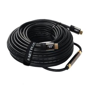 کابل HDMI کی نت پلاس V2.0-4Kمدل KP-CH20500 طول 50 متر ا K-NET PLUS KP-CH20500 4K HDMI V2.0 Cable 50M