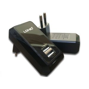 شارژ 2 آمپر 2 پورت USB الدینیو AC60 کد 0332 - سیکاس کالا شارژ 2 آمپر 2 پورت USB الدینیو AC60 — تصویر 4