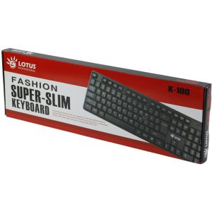 کیبورد سیم دار لوتوس k-100 ا Lotus k-100 wired keyboard 100