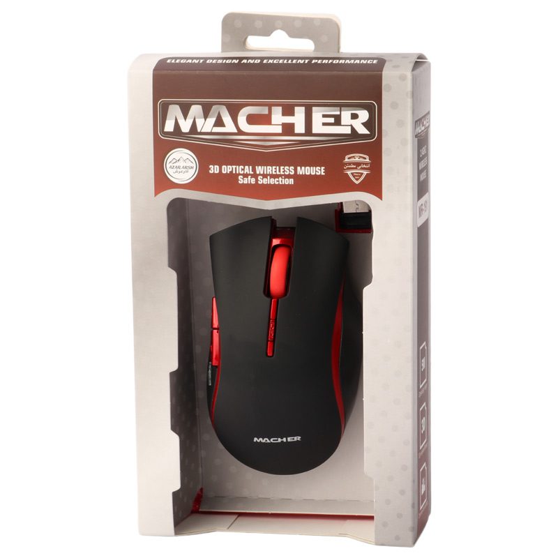 ماوس بی سیم مچر MR 191 ا Macher MR-191 Wireless Mouse