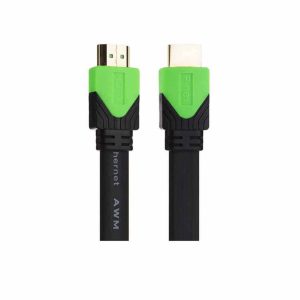 کابل HDMI ضخیم فلت 4K ورژن 2 پی نت به طول 10 متر — تصویر 2