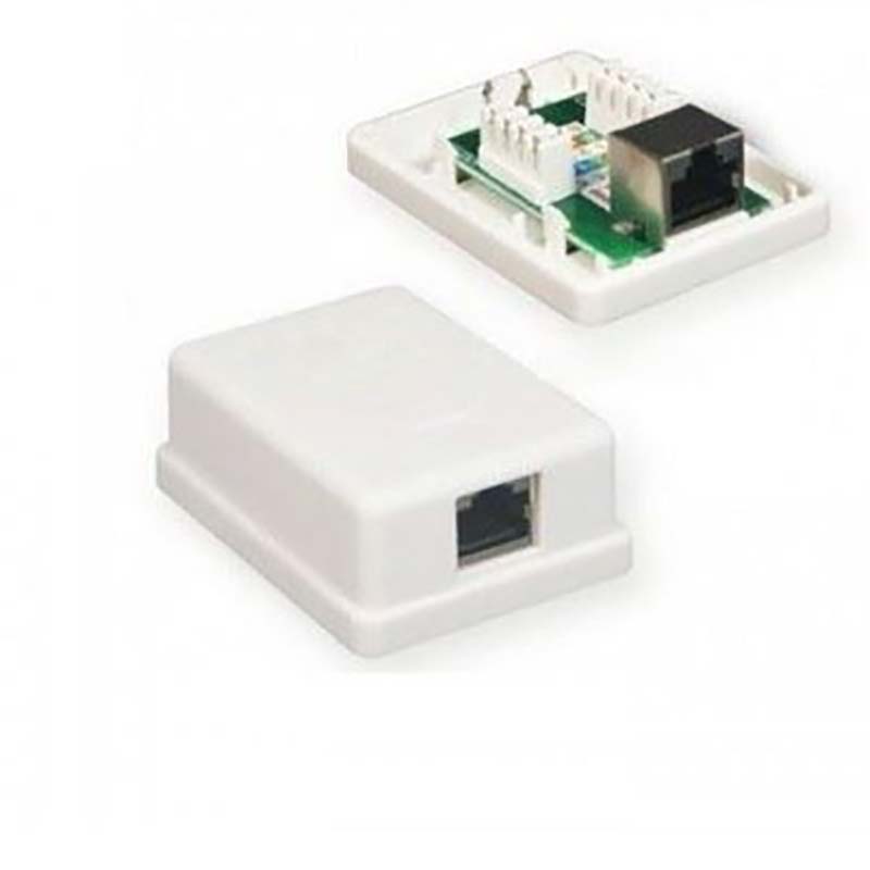 P-net-Plus-CAT6-Keystone-Box کیستون باکس شبکه Cat6 Pnet ا P-net Plus CAT6 Keystone Box