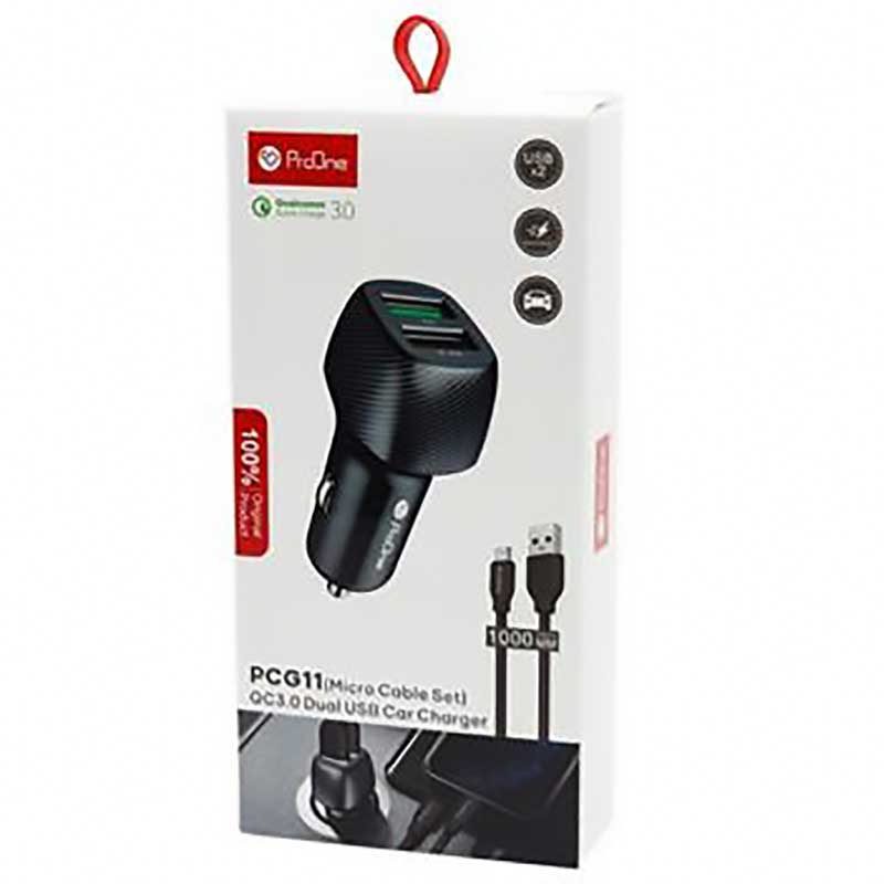 ProOne-car-charger-model-0001 شارژر فندکی پرووان PCG11 ا ProOne car charger model PCG11 — تصویر 2