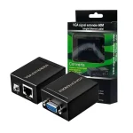 اکستندر وی جی ای ۶۰ متری تحت شبکه تک کابل ا VGA EXTENDER OVER LAN 60M SINGLE CABLE