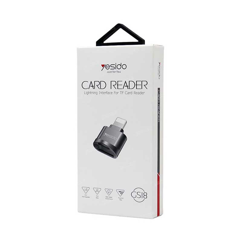 YESIDO-GS18-Lightning-Card-Reader رم ریدر آیفون یسیدو مدل YESIDO GS18