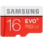 کارت حافظه microSDHC سامسونگ مدل Evo Plus کلاس 10 استاندارد UHS-I U1 سرعت 95MBps ظرفیت 16 گیگابایت به همراه آد