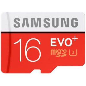کارت حافظه microSDHC سامسونگ مدل Evo Plus کلاس 10 استاندارد UHS-I U1 سرعت 95MBps ظرفیت 16 گیگابایت به همراه آد
