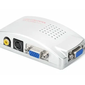 تبدیل VGA به AV ا VGA to AV converter PC to TV