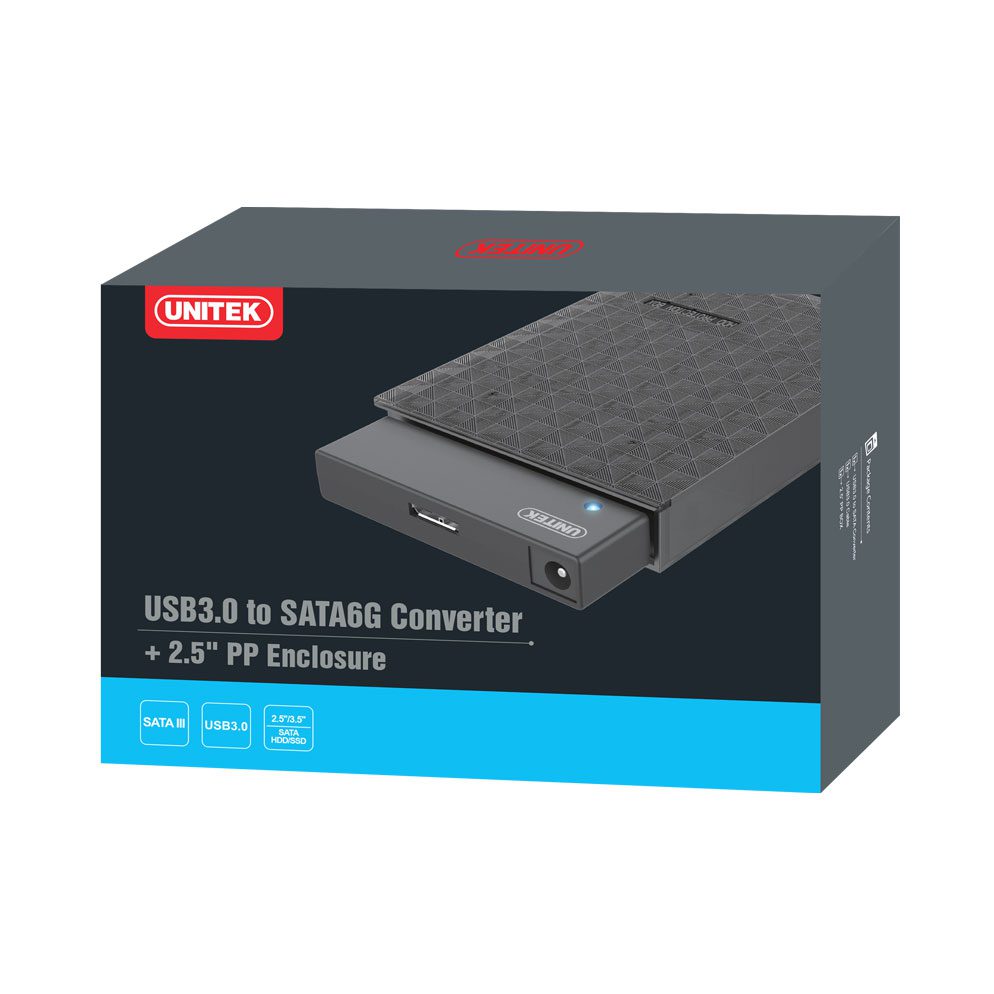 b5740f3d5cb4503e851a0f27e7a14063 باکس هارد دیسک USB3.0 یونیتک مدل Y-1039B