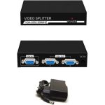 اسپلیتر VGA فلزی آداپتور دار 2 پورت — تصویر 3