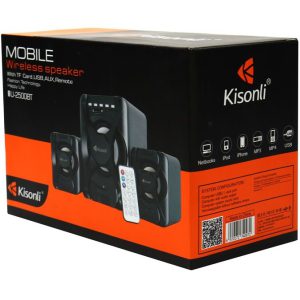 اسپیکر دسکتاپ کیسونلی مدل U-2500BT ا Kisonli U-2500BT model desktop speaker — تصویر 2