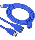 کابل افزایش طول USB3 به طول 3 متر — تصویر 2