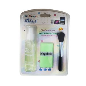 کلینر تمیز کننده ژله ای فرچه دار دستمال نانو KULLA هشتاد میل کد 0154 - سیکاس کالا کلینر تمیز کننده ژله ای فرچه دار دستمال نانو KULLA هشتاد میل