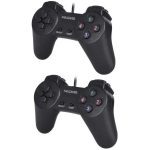 دسته بازی دوبل ساده سیمی Macher MR-56 ا Macher MR-56 PC Gaming Controller