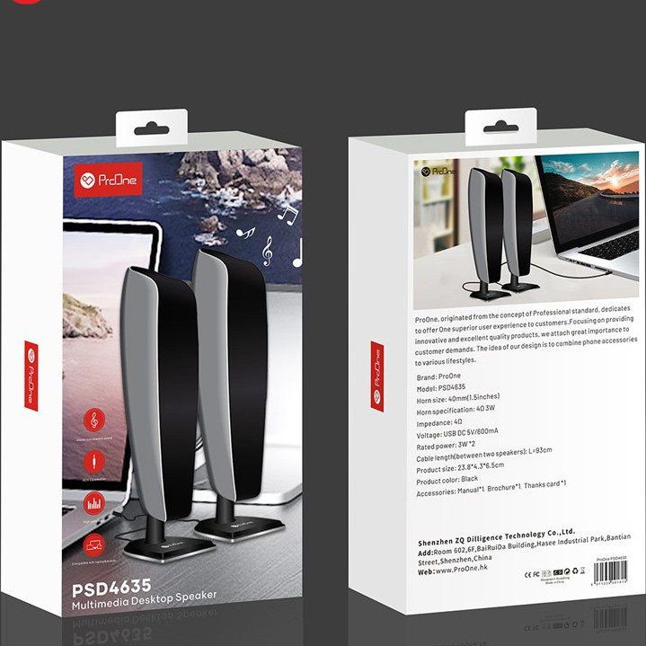 iXsUxo4LCqRCETFR اسپیکر دسکتاپ پرووان مدل PSD4635 ا Proone PSD4635 desktop speaker — تصویر 3