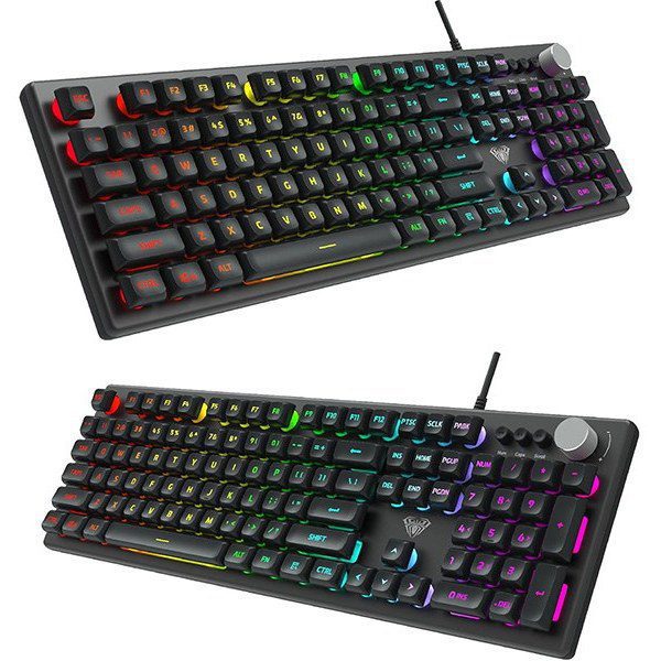 کیبورد با سیم گیمینگ آئولا مدل F2028 ا AULA GAMING KEYBOARD F2028