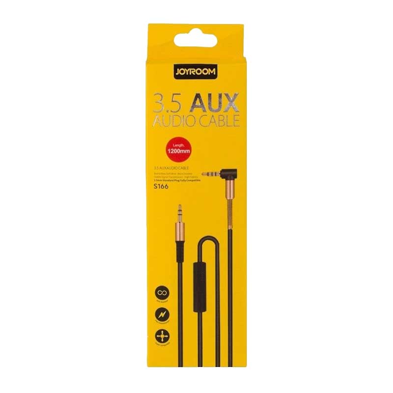 کابل AUX جویروم مدل S166 طول 1.2 متر کد 4347 - سیکاس کالا کابل AUX جویروم مدل S166 طول 1.2 متر — تصویر 3