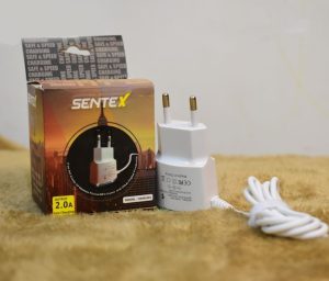 شارژر یک تکه لامپی اندروید Sentex مدل HXM1001 با خروجی MicroUSB کد 3349 - سیکاس کالا شارژر یک تکه لامپی اندروید Sentex مدل HXM1001 با خروجی MicroUSB