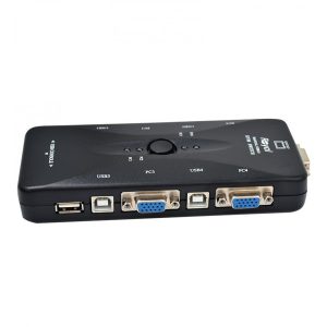 سوئیچ کی وی ام USB رویال 4 پورت — تصویر 4