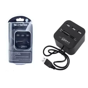 هاب 3 پورت USB و رم ریدر همه کاره کمبو کد 0070-7930-7931-9093 — تصویر 3