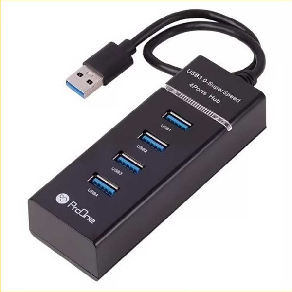هاب 4 پورت پرووان ProOne PHU570 USB3.0 — تصویر 3