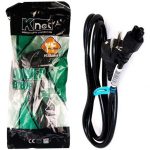 کابل برق 3 پین لپ تاپ برند K-net طول 1.5 متر ا K-Net Cable Power Notebook 3pin 1.5M