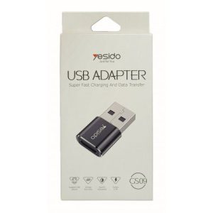 تبدیل Type-C به USB مدل Yesido GS09 ا Yesido GS09 Type-C To USB Adapter — تصویر 2