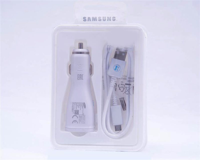 شارژر فندکی سامسونگ مدل EP-LN915U همراه با کابل microUSB
