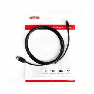 کابل میکرو USB یونیتک مدل Y-C435GBK به طول 3 متر