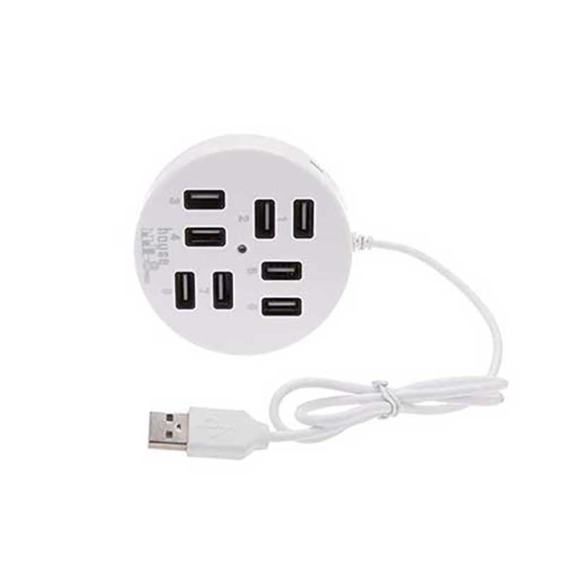 usb2-hub-8port-hispeed هاب 8 پورت USB2.0 مدل Hi-Speed با کابل 60 سانتی — تصویر 3