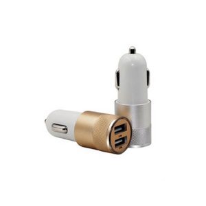 شارژر فندکی فلزی 2 پورت کد 2583-8271 — تصویر 2