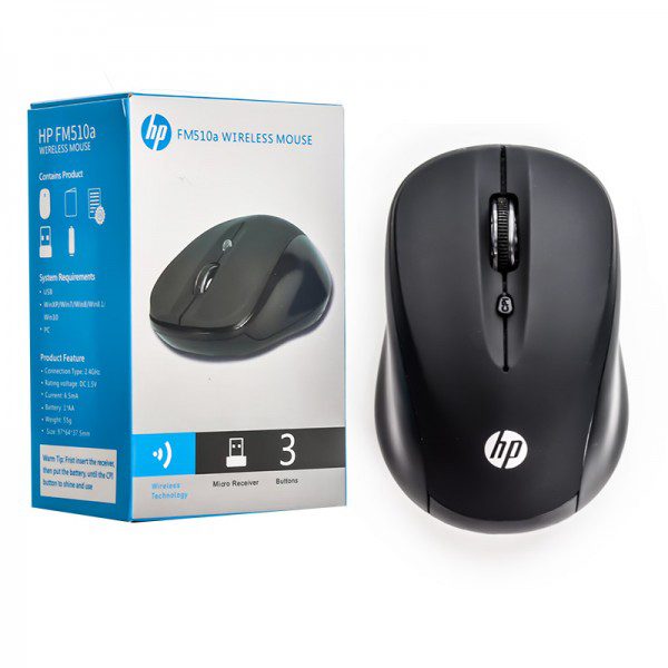 ماوس بی سیم اچ پی مدل FM510 ا HP FM510 Mouse کد 3441 - سیکاس کالا ماوس بی سیم اچ پی مدل FM510 ا HP FM510 Mouse