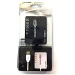 هاب 3 پورت USB و رم ریدر همه کاره کمبو کد 0071-7505 — تصویر 3