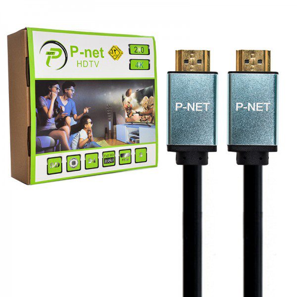 کابل HDMI پی نت مدل HDTV 2.0 4K با طول 10 متر کد 5861 - سیکاس کالا کابل HDMI پی نت مدل HDTV 2.0 4K با طول 10 متر — تصویر 2
