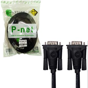 کابل VGA پی نت طول 3 متر کد 2932 - سیکاس کالا کابل VGA پی نت طول 3 متر — تصویر 2