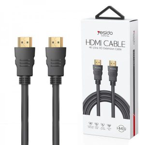 کابل Hdmi یسیدو مدل YESIDO HM09 4K طول 1.5 متر کد 5608 - سیکاس کالا کابل Hdmi یسیدو مدل YESIDO HM09 4K طول 1.5 متر