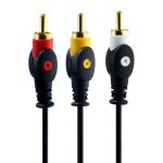 کابل تصویر 3 به 3 RCA پی نت P-NET متراژ 1.5 متر ا Audio Cable 3R 3R Pnet