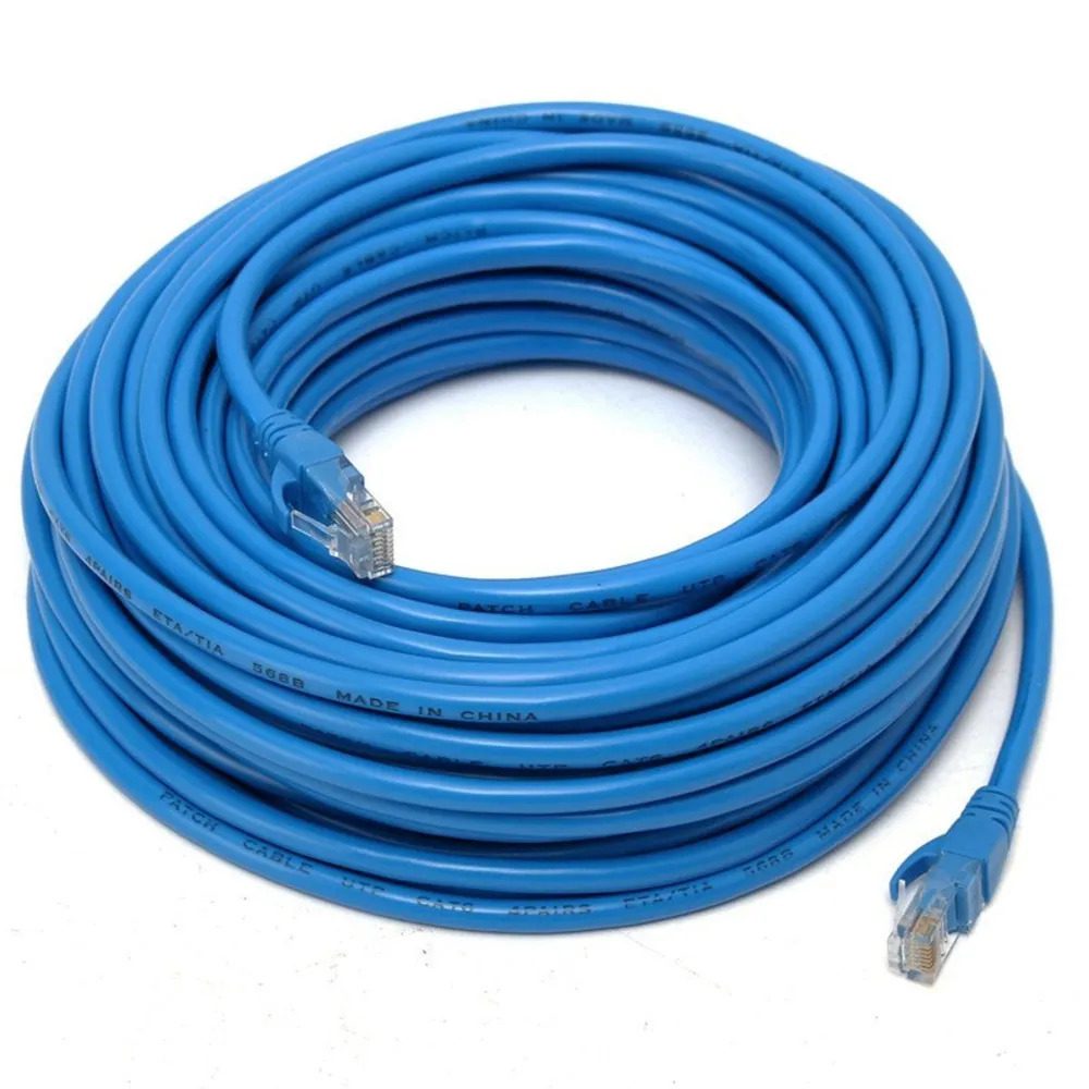 کابل شبکه 30 متری CAT 6 شناسه کالا-KT-000478 کابل شبکه کت 6 به طول 30 متر