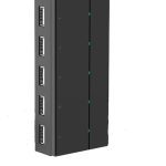 هاب USB هفت پورت یونیتک مدل Y-2191 — تصویر 3