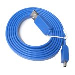 کابل لینک usb به mini usb فلت ks126 به طول 1.5 متر — تصویر 2