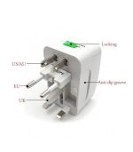 تبدیل برق همه کاره به همراه شارژر USB ا Travel international universal multi function conversion Power — تصویر 3
