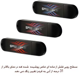فلش مموری سیلیکون پاور Blaze B10 با ظرفیت 16 گیگابایت ا Blaze B10 USB 3.2 Flash Memory 16GB — تصویر 2