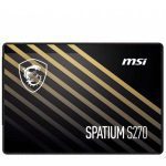 اس اس دی اینترنال ام اس آی SATA مدل Spatium S270 ظرفیت 240 گیگابایت ا MSI Spatium S270 240GB SATA Internal SSD