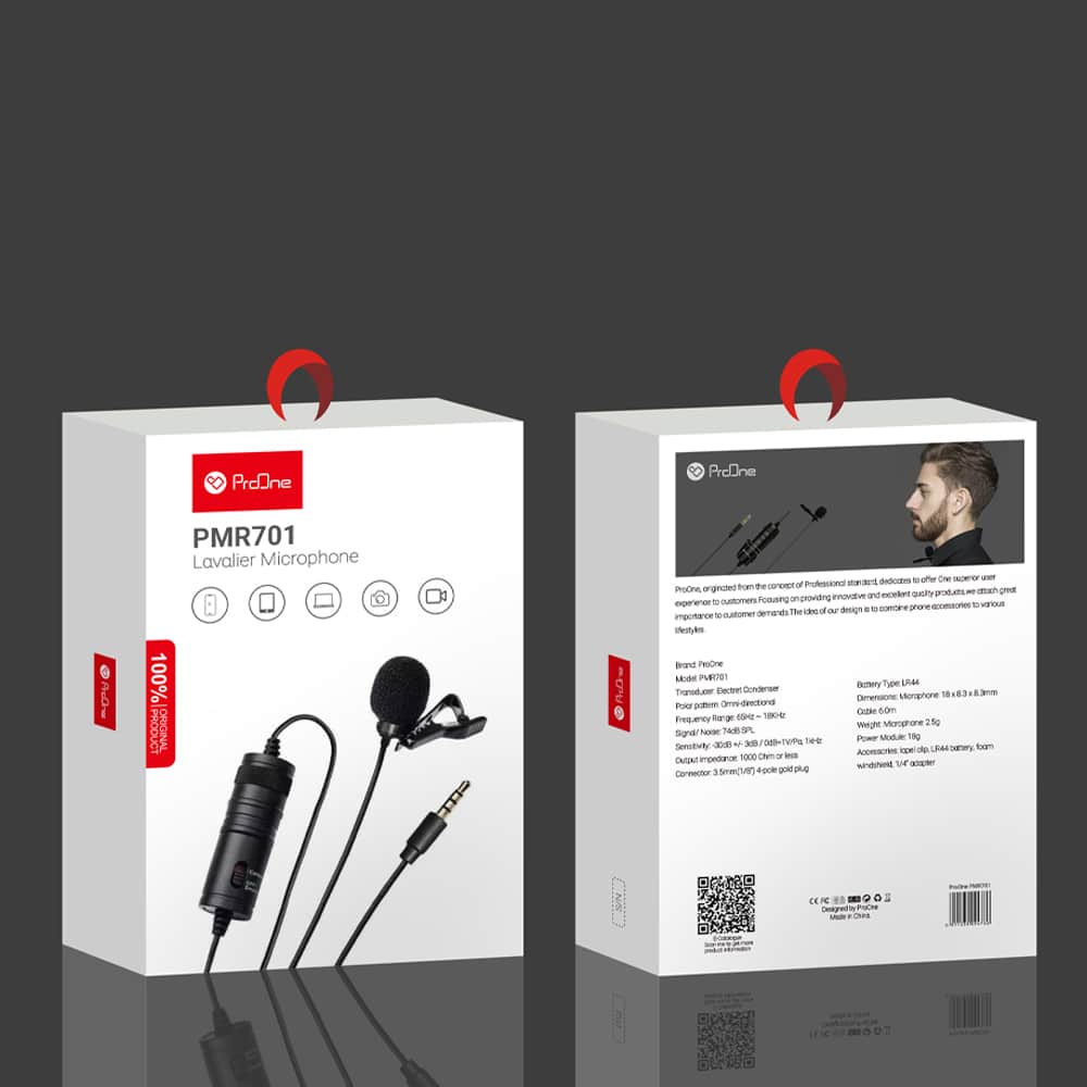 PMR701-04 میکروفن پرووان مدل PMR701 ا ProOne PMR701 Microphone — تصویر 4