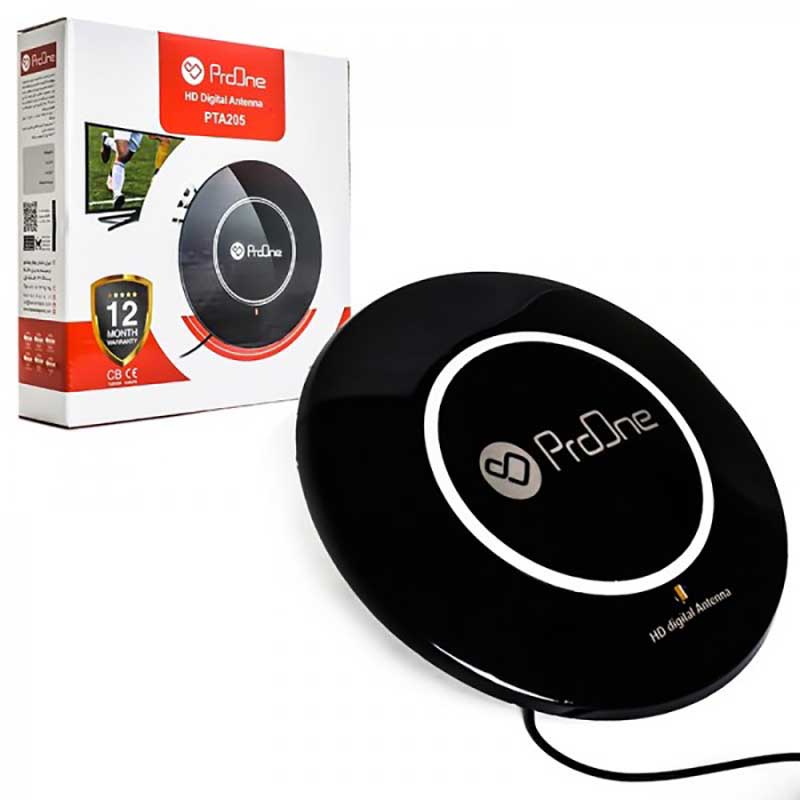 ProOne-HD-Digital-antenna-model-PTA205 آنتن رومیزی آداپتور دار پرووان کابل 10 متری مدل PTA205 — تصویر 8