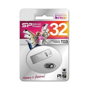 فلش مموری سیلیکون پاور مدل Touch T03 ظرفیت 32 گیگابایت ا Silicon Power - Touch T03 - 32GB کد 3962 - سیکاس کالا فلش مموری سیلیکون پاور مدل Touch T03 ظرفیت 32 گیگابایت ا Silicon Power - Touch T03 - 32GB
