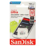 کارت حافظه میکرو اس دی 32 گیگ سندیسک SanDisk Ultra 100MB/s — تصویر 2