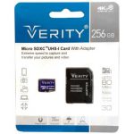 کارت حافظه میکرو ۲۵۶ گیگابایت وریتی Verity Ultra U3 C10 80MB/s + خشاب ا Verity Micro 256 GB Ultra U3 C10 — تصویر 2