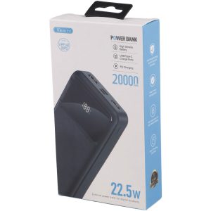شارژر همراه وریتی مدل V-PP142-20PD ظرفیت 20000 میلی آمپرساعت ا VERITY V-PP142-20PD 20000 MAH POWER BANK